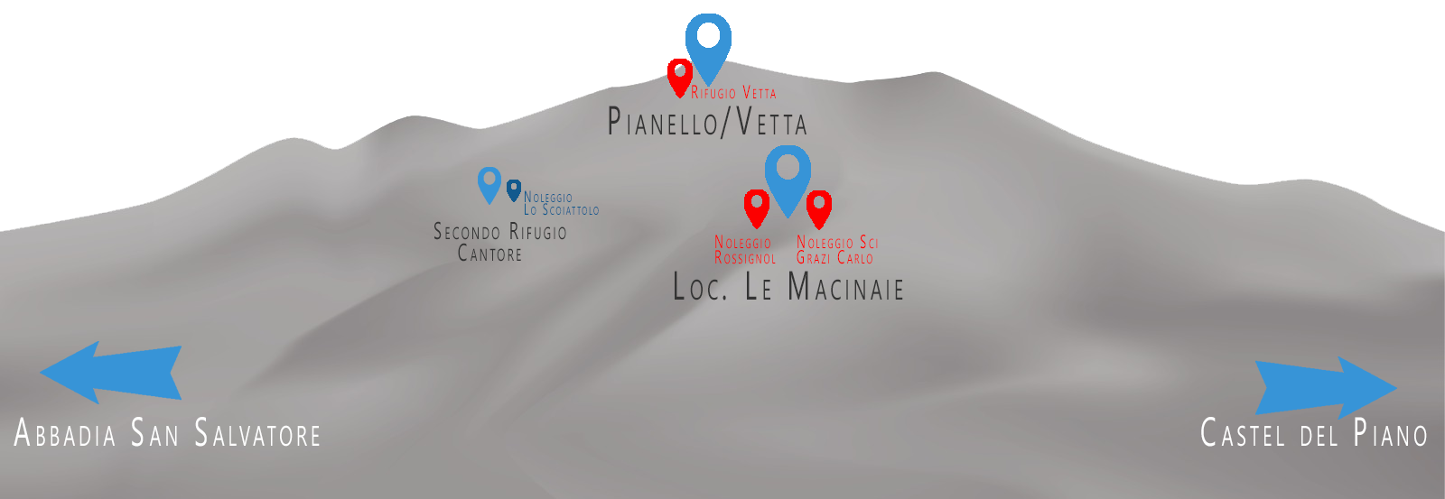 Profilo Montagna con Noleggi Online
